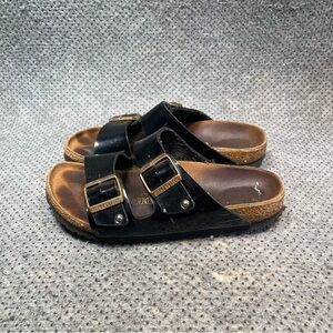 Birkenstock Arizona Black Sandals Size 7 Women’s